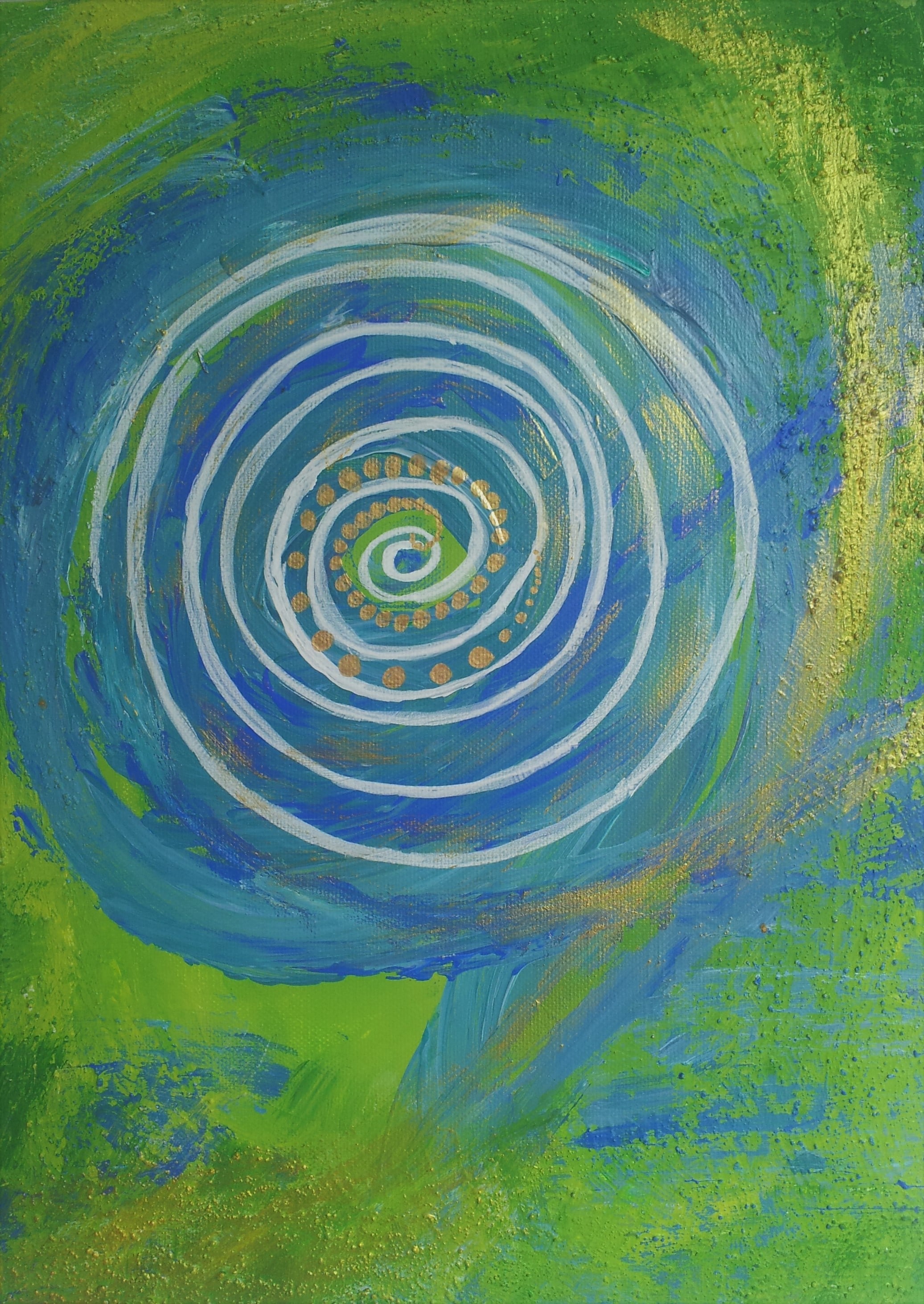 Im Strudel - 30x40cm